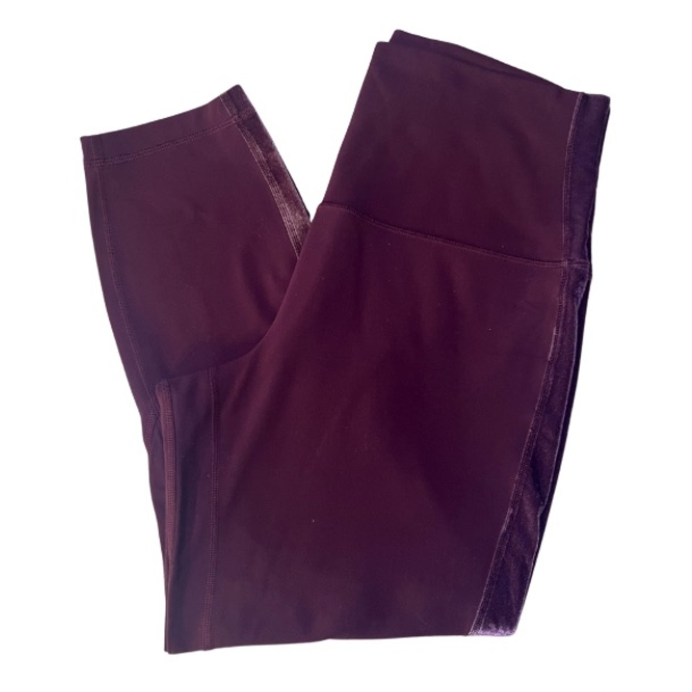 Lululemon Burgundy Leggings